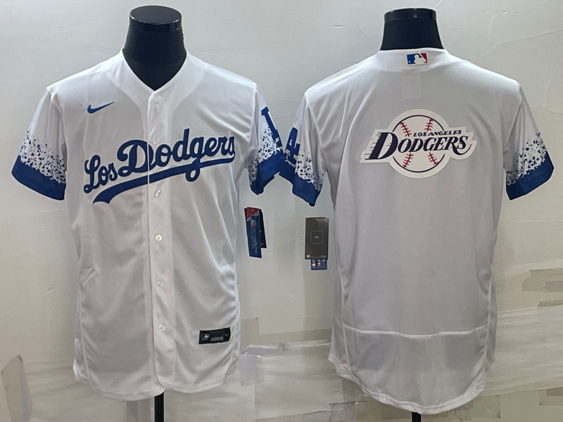 Men's Los Angeles Dodgers White Baseball Jersey